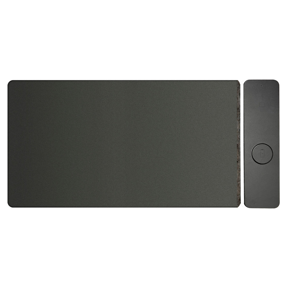 Laser Wireless Charging Desk Mat Black