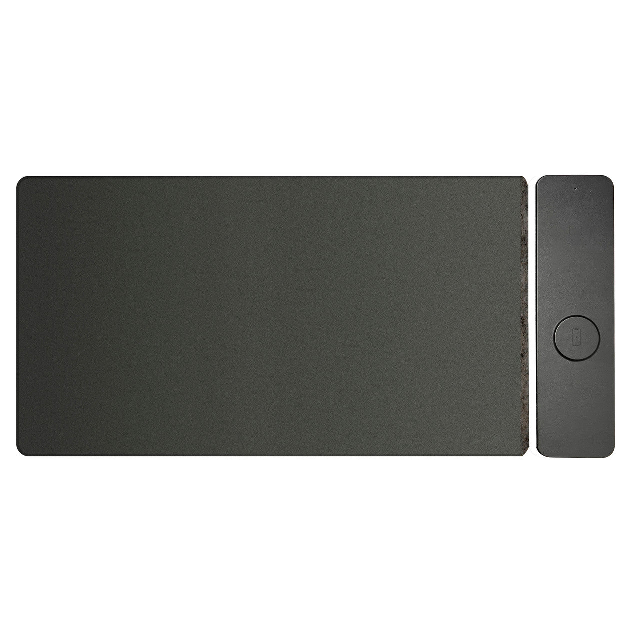Laser Wireless Charging Desk Mat Black