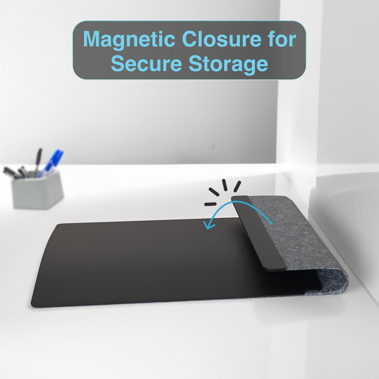 Laser Wireless Charging Laptop Sleeve Up to 16 Inch Black