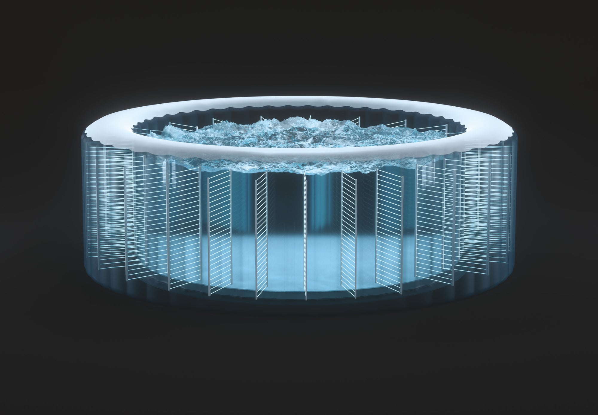 Intex PureSpa Bubble Massage 4 Person Spa 28426