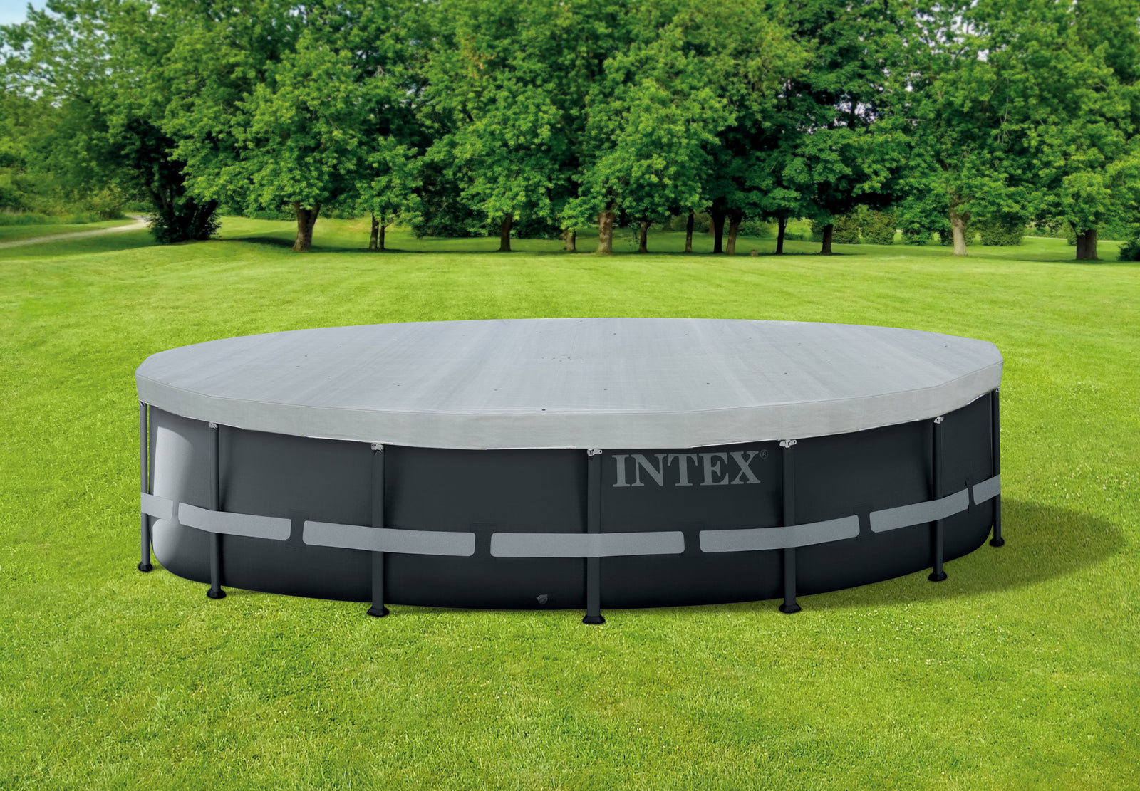 Intex Deluxe Pool Cover for 16' 4.88m Round Swimming Pools 28040