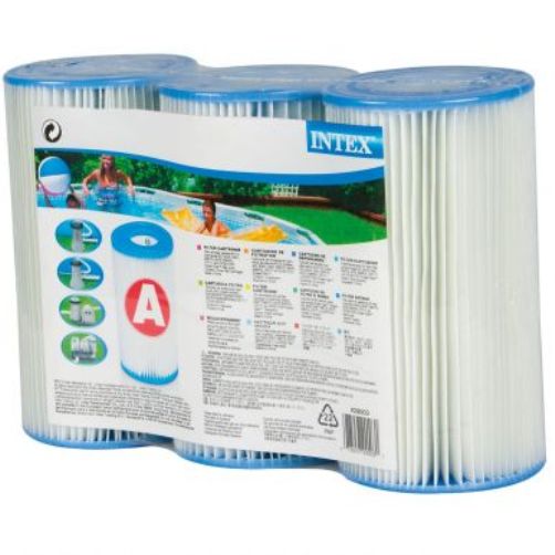 Intex 3 x Filter Cartridge replacement Size A FILTER PUMP 29003