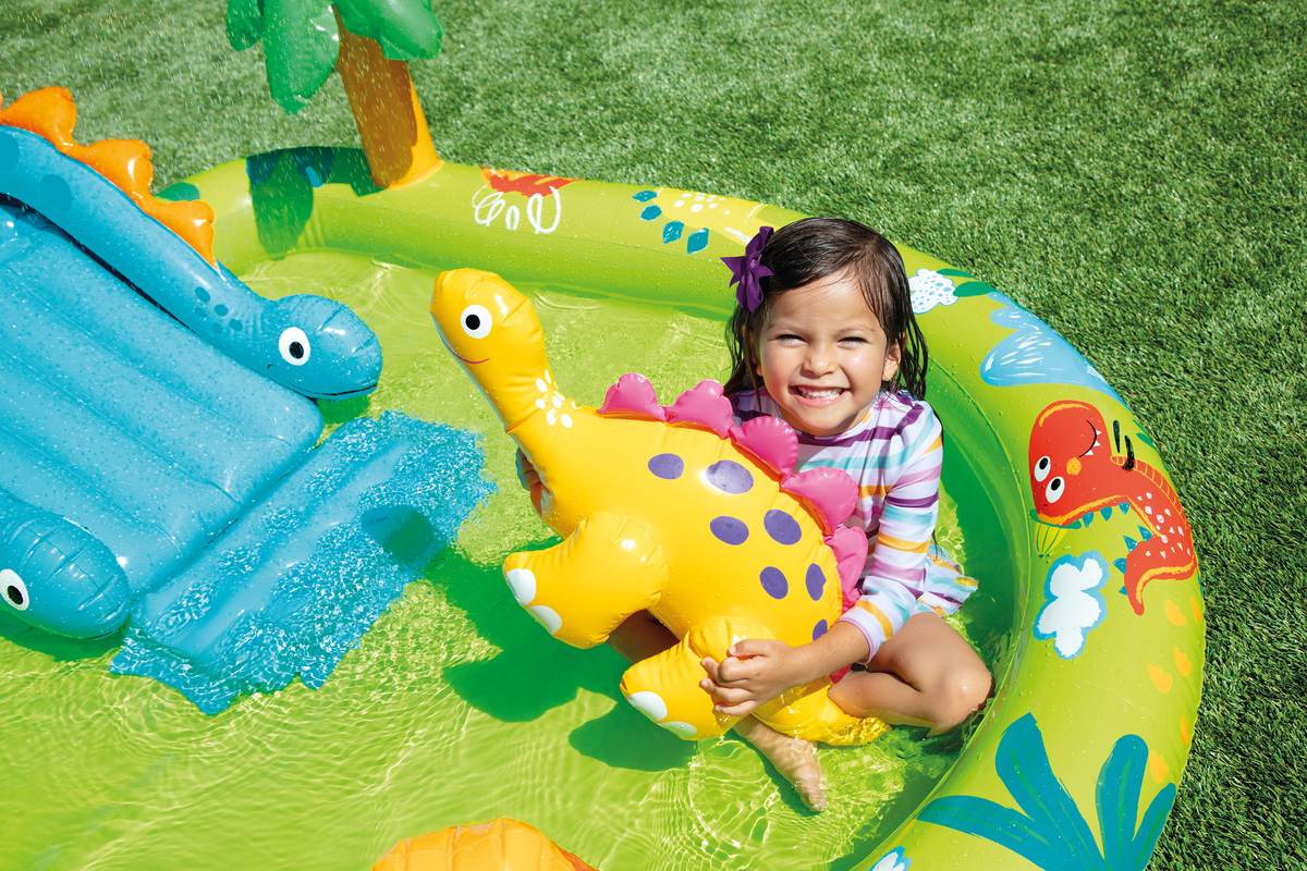 Intex Little Dino Inflatable Play Centre 57166