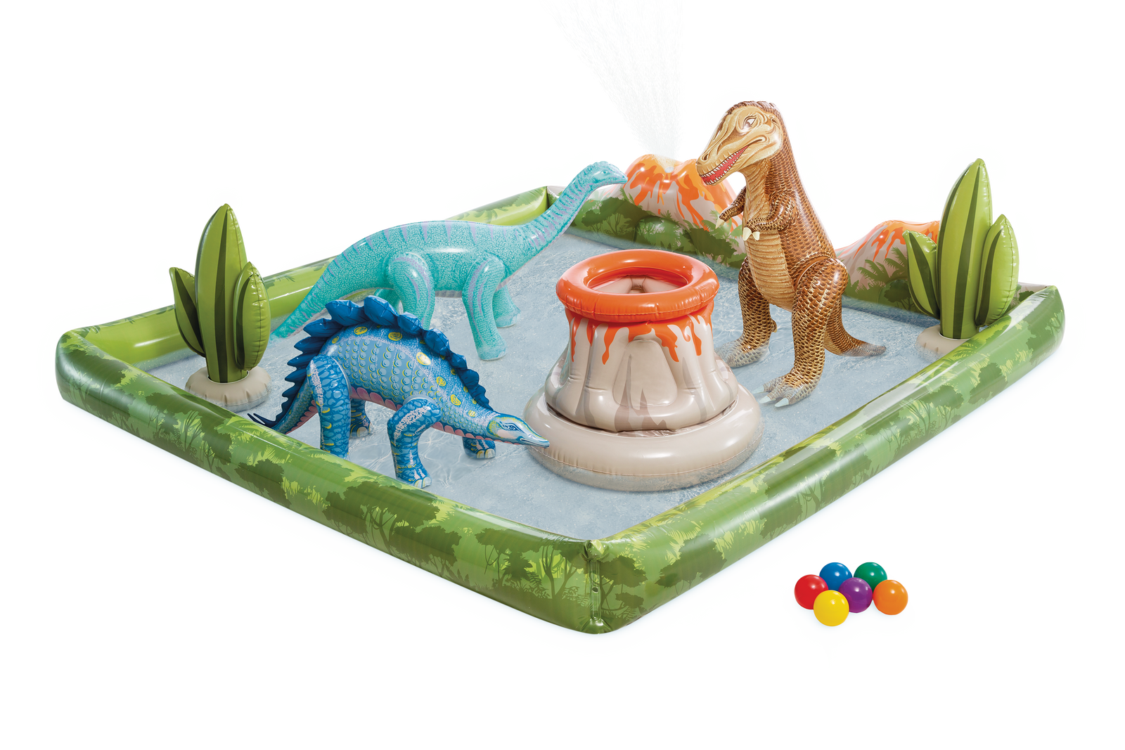 Intex Jurassic Adventure Inflatable Play Center 56132