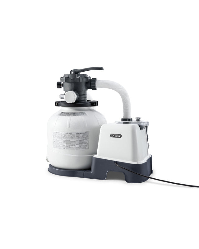 Intex Krystal Clear Sand Filter Pump and Saltwater Pool Chlorine System - 26676