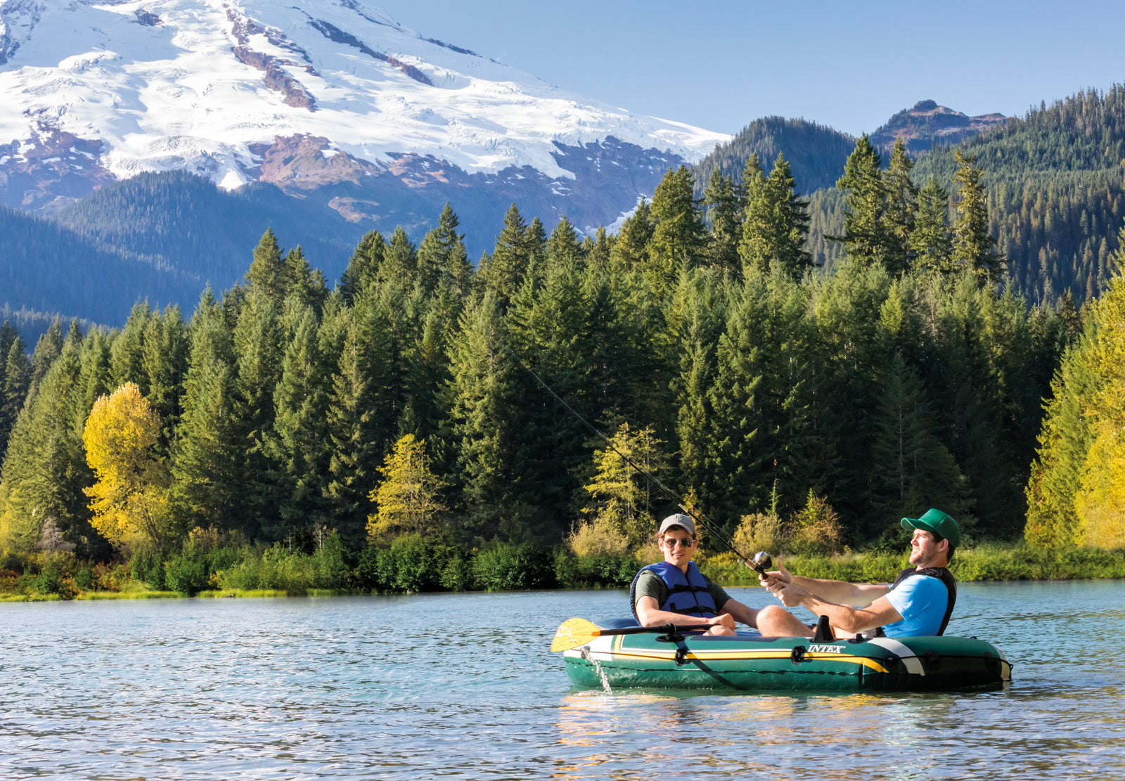 Intex Seahawk 2 Boat Set 68347