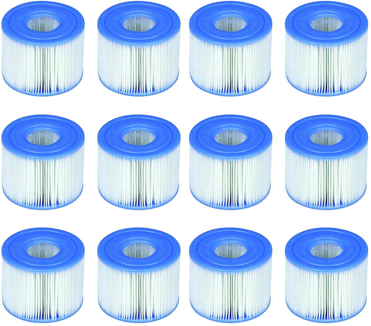 Intex Spa S1 Replacement Filter Cartridges 12 Pack 29001_6