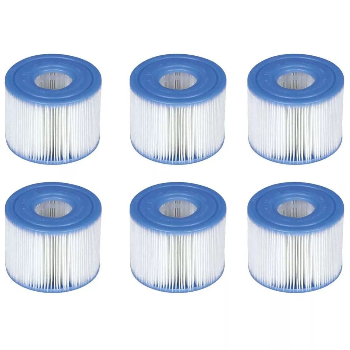 Intex Spa S1 Replacement Filter Cartridges 6 Pack 29011
