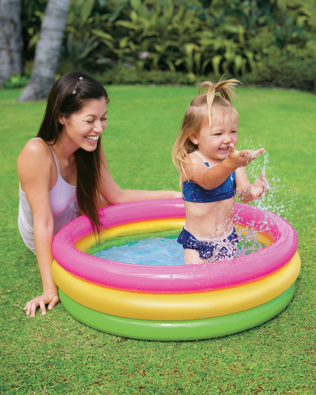 Intex Sunset Glow Kiddie Pool 86cm x 25cm - 58924