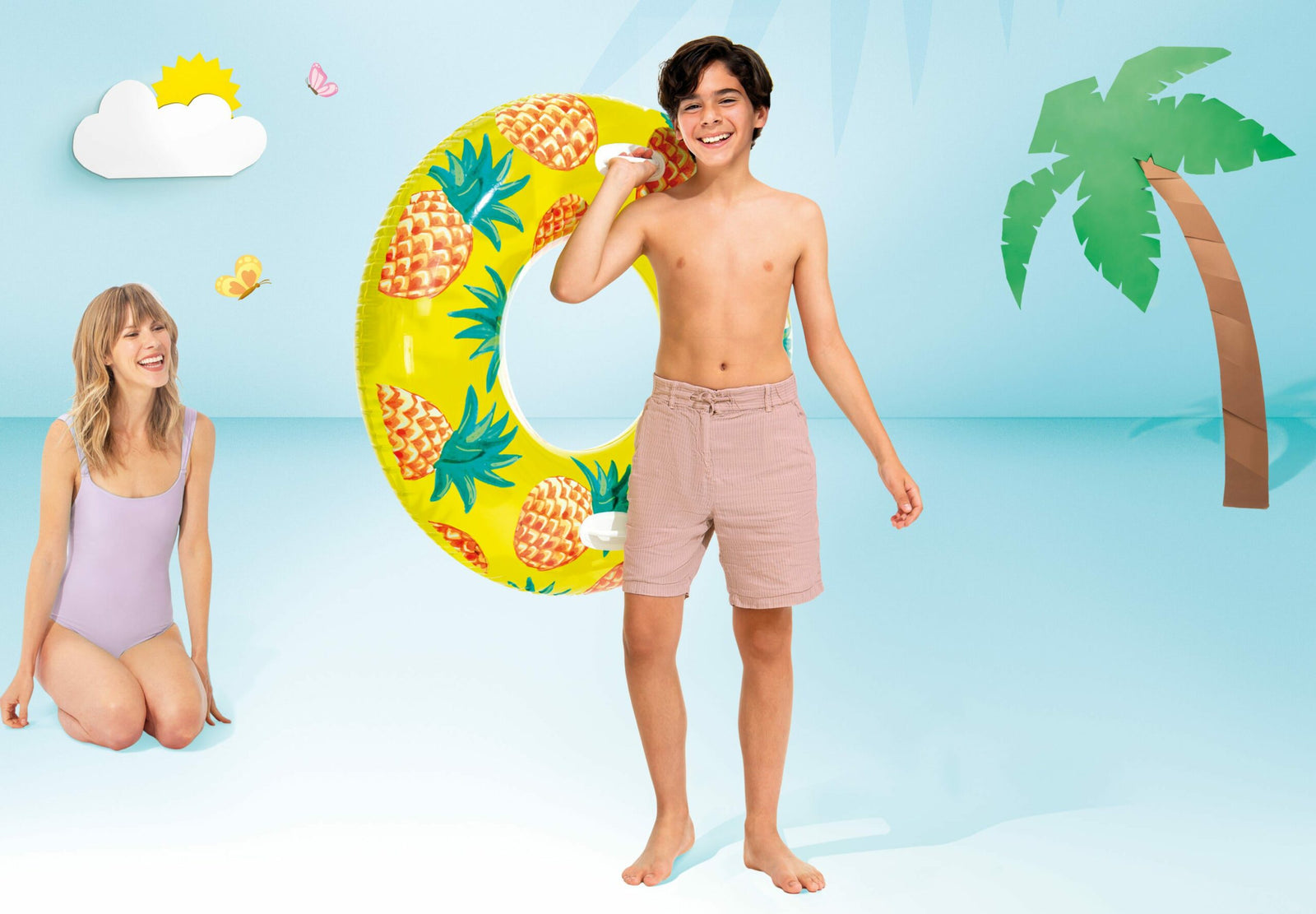 Intex Tropical Fruit Tube 56261