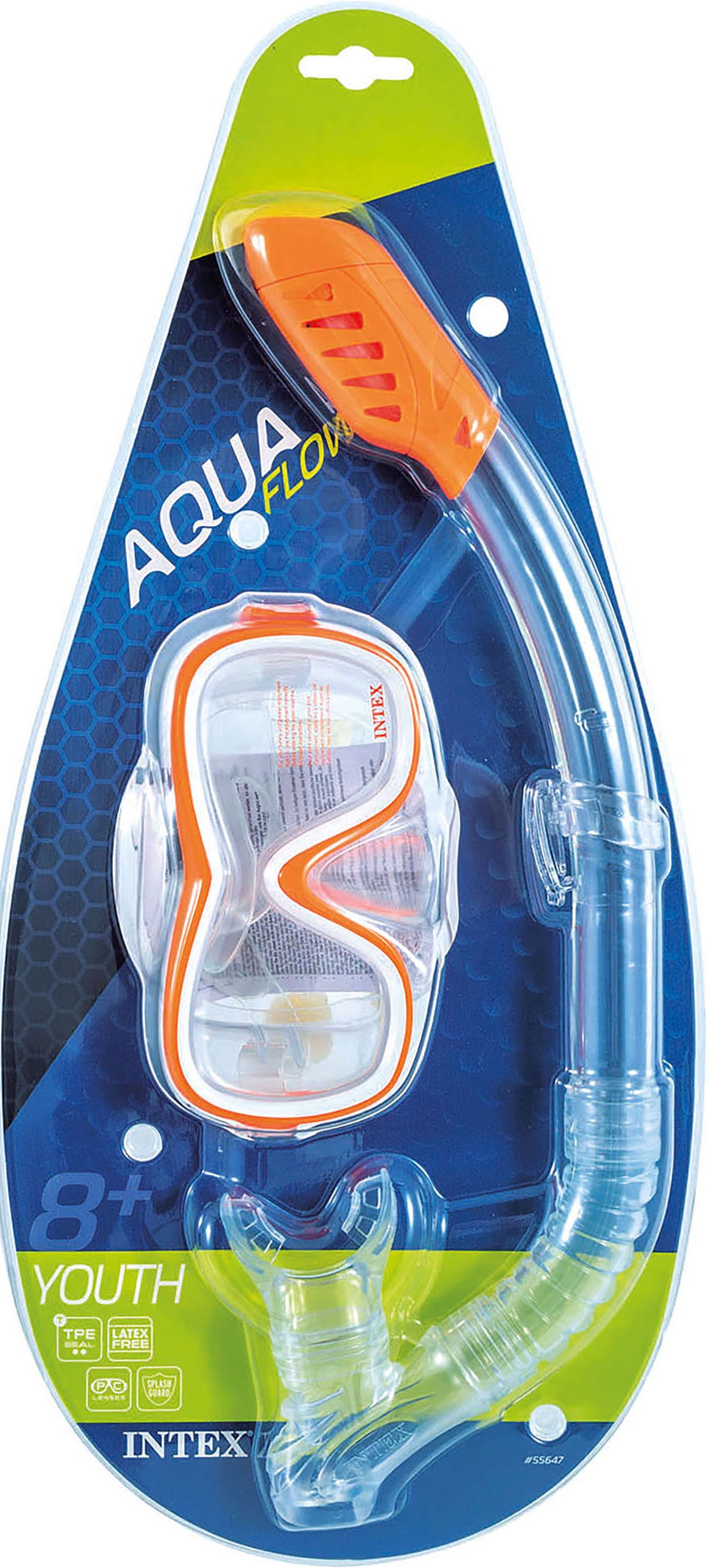 Intex Mask Snorkel Set Wave Rider Set Youth 55647