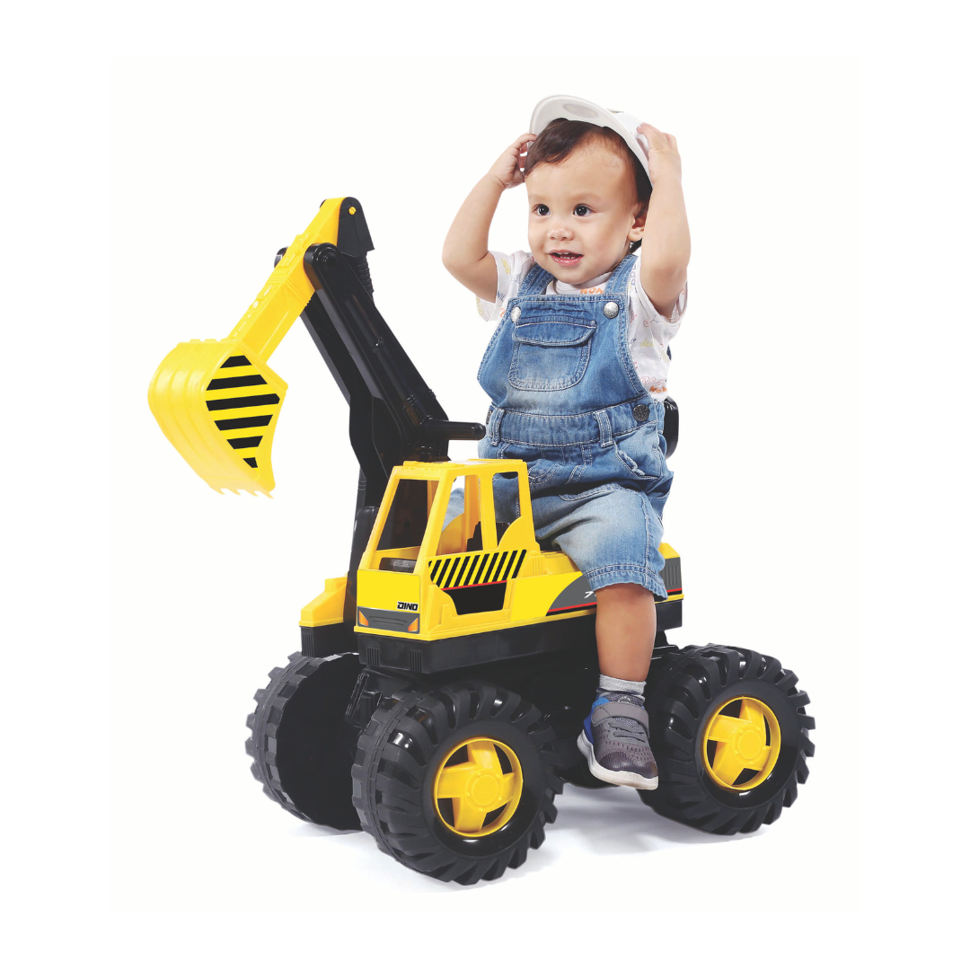 Volta Kick A Long Construction Digger Push Scooter 3+ SHP712