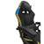 Spire Onyx Gaming/Office Chair w/ RGB Lighting And Massager Black 815EB