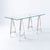 Stainless Steel & Glass Venus Office Desk Table