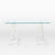 Stainless Steel & Glass Venus Office Desk Table
