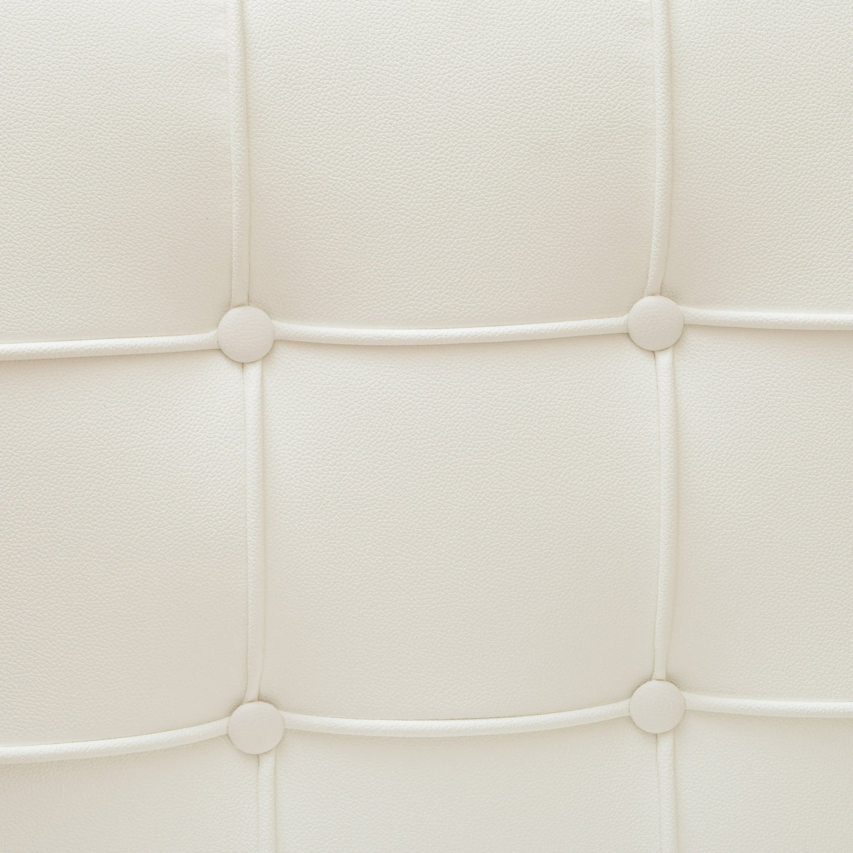 Pandora Modern Bonded Leather Dining Chair in White