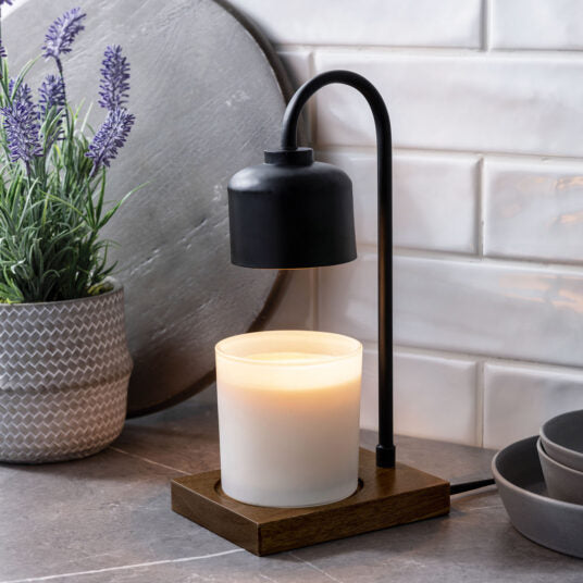 Black &amp; Wood Arched Lamp - RRP $69.95 - Wholesale - OUT OF STOCK - PREORDERS OPEN - ARRIVING EARLY SEPTEMBER