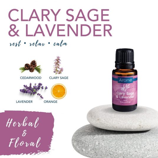 Clary Sage & Lavender Essential Oil Blend - Wholesale