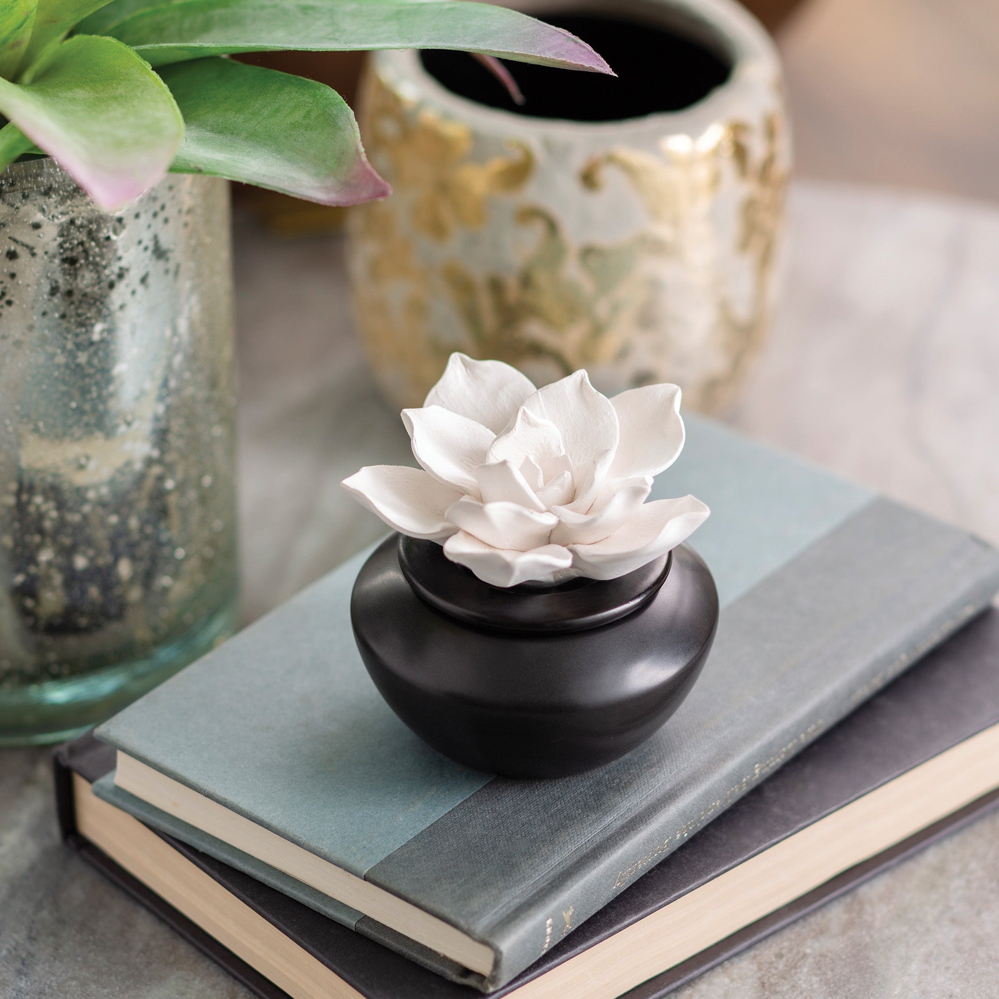 Gardenia Porcelain Passive Diffuser - RRP $29.95 - Wholesale