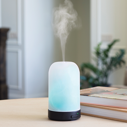 Frosted Glass Ultrasonic Aroma Diffuser - RRP $59.95 - Wholesale