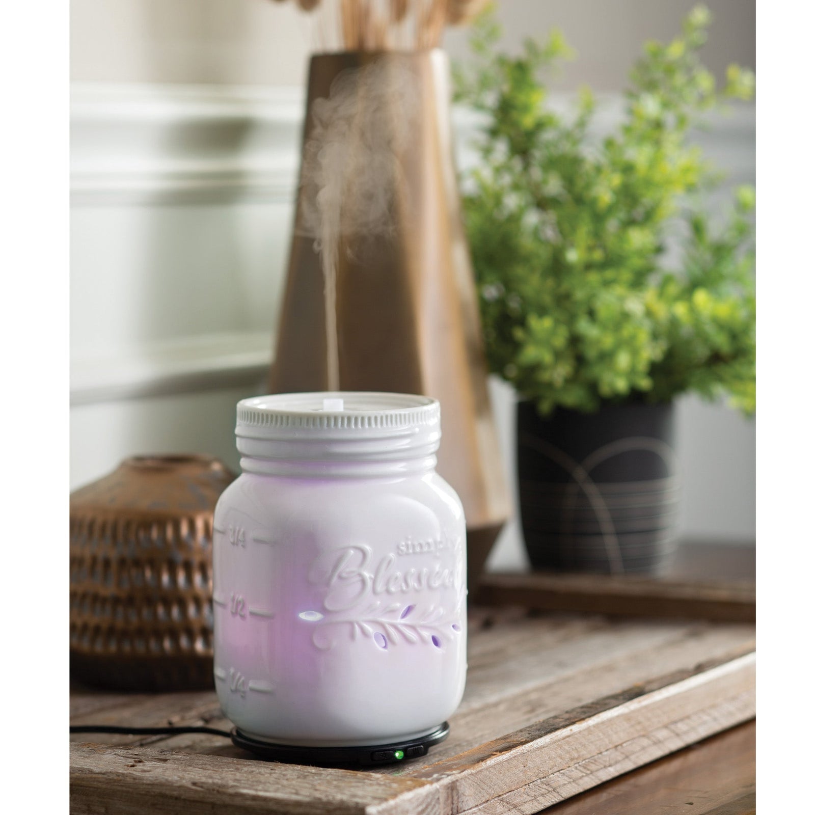 Mason Jar Ultrasonic Aroma Diffuser - RRP $59.95 - Wholesale