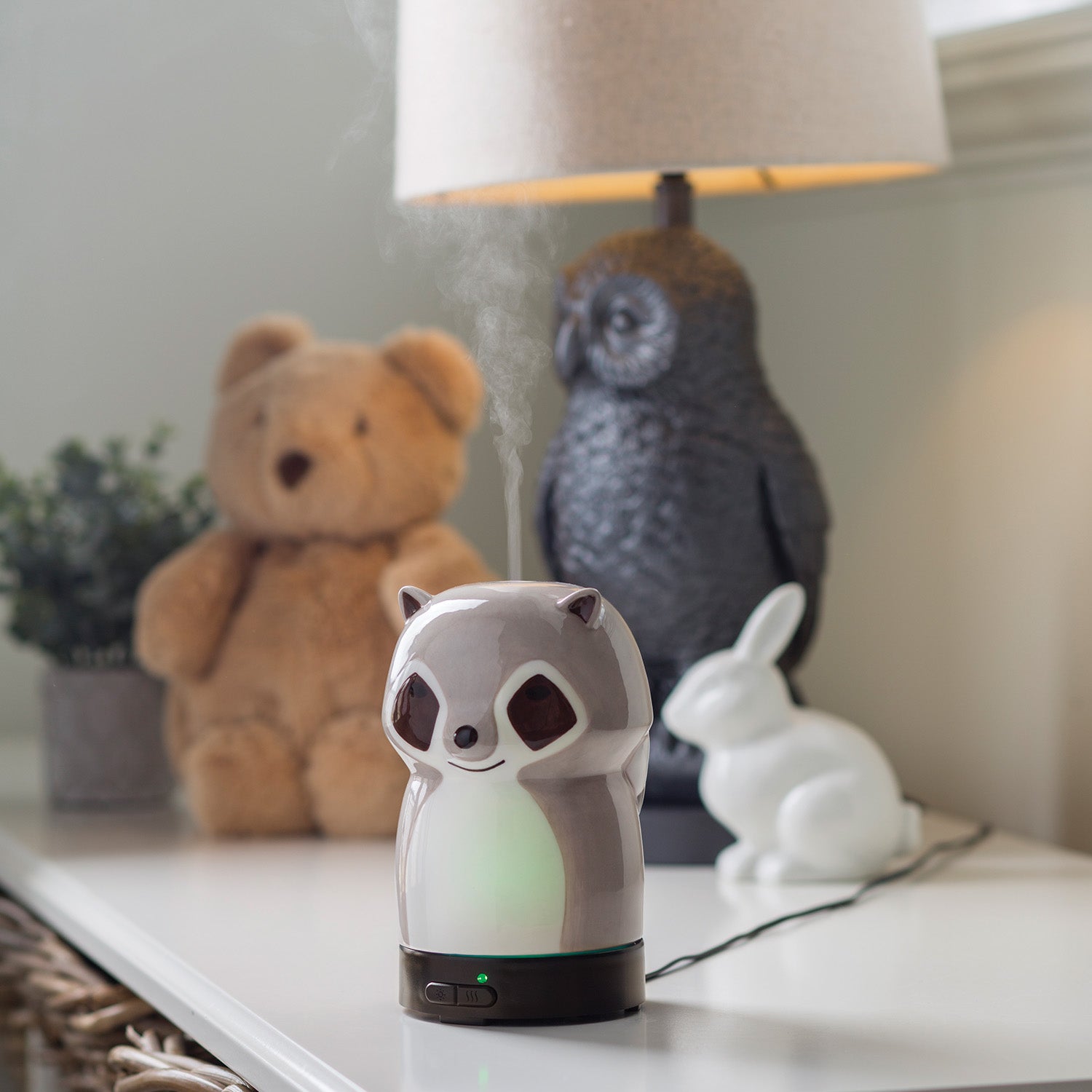Raccoon Ultrasonic Aroma Diffuser - RRP $59.95 - Wholesale