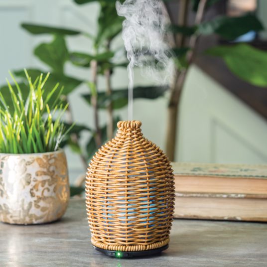 Wicker Vase Ultrasonic Aroma Diffuser - RRP $59.95 - Wholesale - OUT OF STOCK - PREORDERS OPEN - ARRIVING EARLY SEPTEMBER