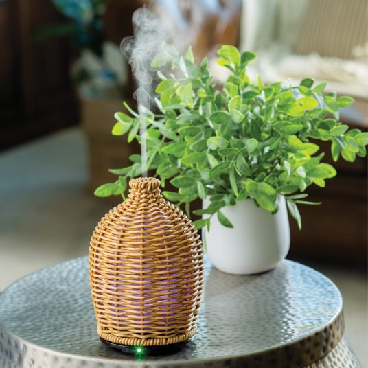 Wicker Vase Ultrasonic Aroma Diffuser - RRP $59.95 - Wholesale - OUT OF STOCK - PREORDERS OPEN - ARRIVING EARLY SEPTEMBER