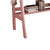 Ave Solid Wood Study Desk with Shelf and Drawers/Bookcase/Rubberwood