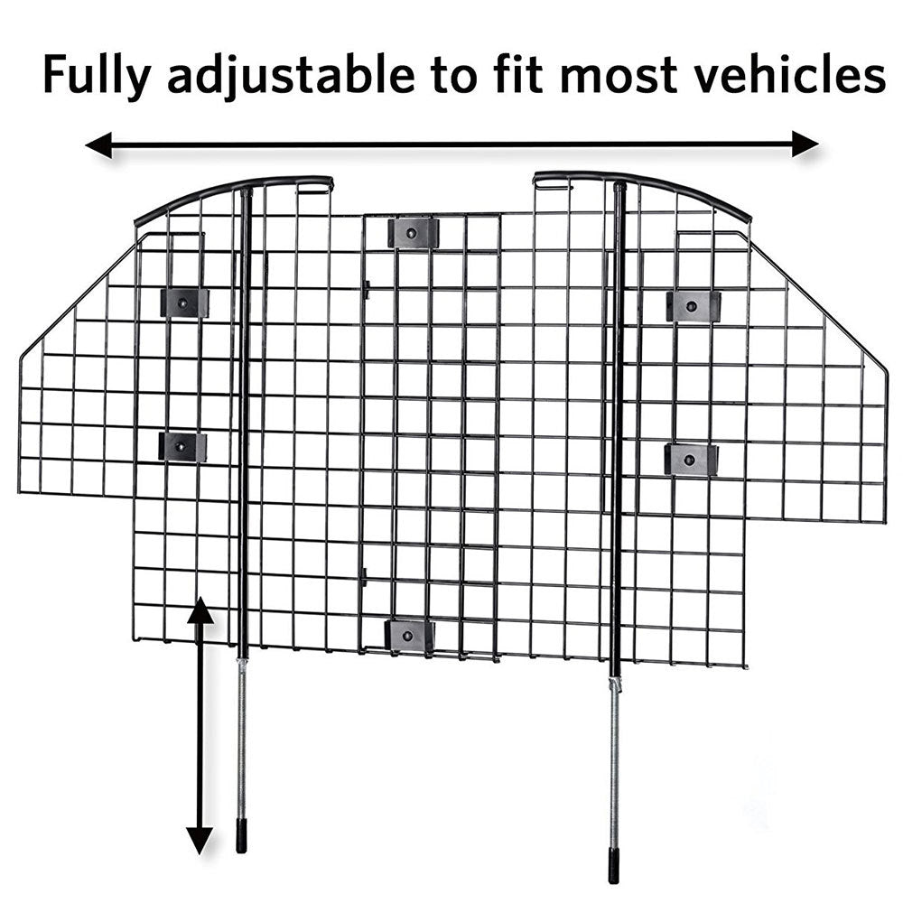 Samland Universal Pet Barrier Fence for Car Van 4WD Vehicles Duty Wire Mesh Car Guard
