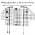 Samland Universal Pet Barrier Fence for Car Van 4WD Vehicles Duty Wire Mesh Car Guard