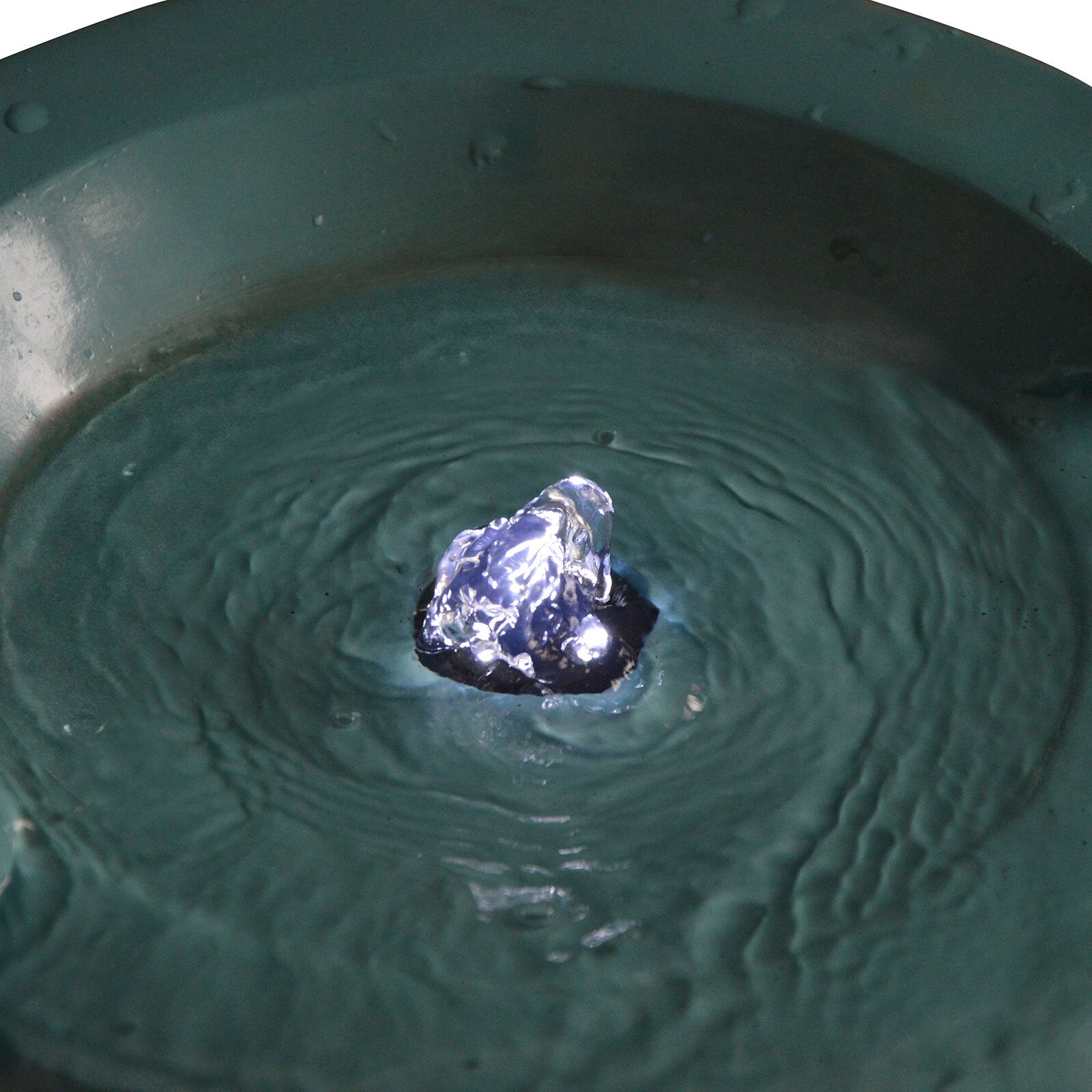 Samland 82CM BROKEN JAR WATER FEATURE FOUNTAIN WITH LED LIGHT BLUE