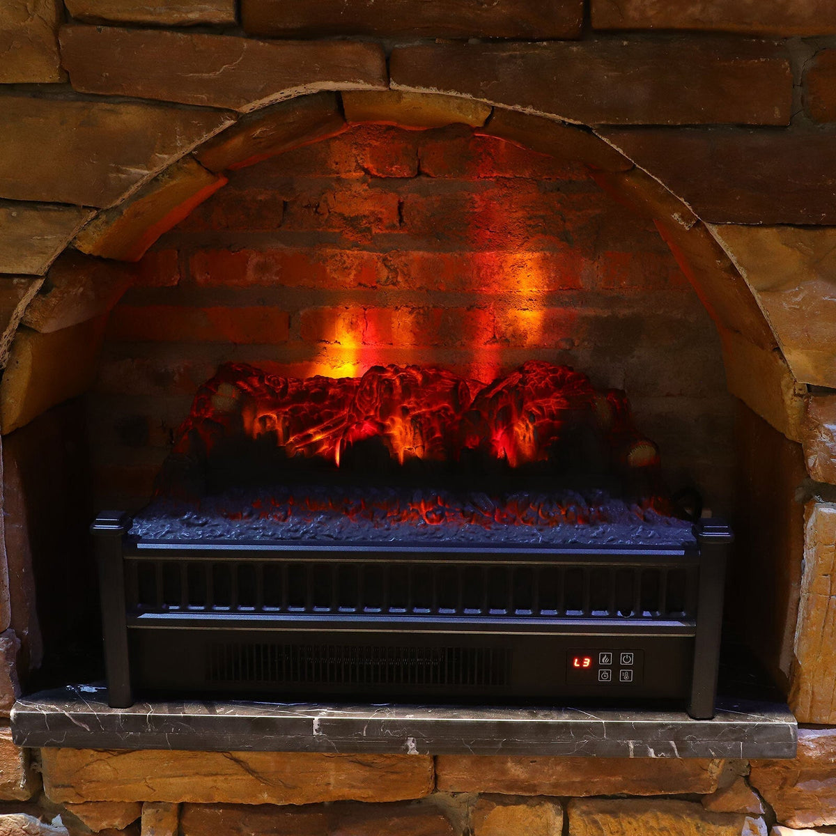 Samland ELECTRIC LOG INSERT STOVE HEATER FOR FIREPLACE