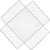 Samland 22x12cm BBQ Grill Mesh Fish Meat Rectangle Net Mat Barbecue Pad for Camping