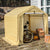 Samland Outdoor Storage Garage Shelter Size 6x6FT