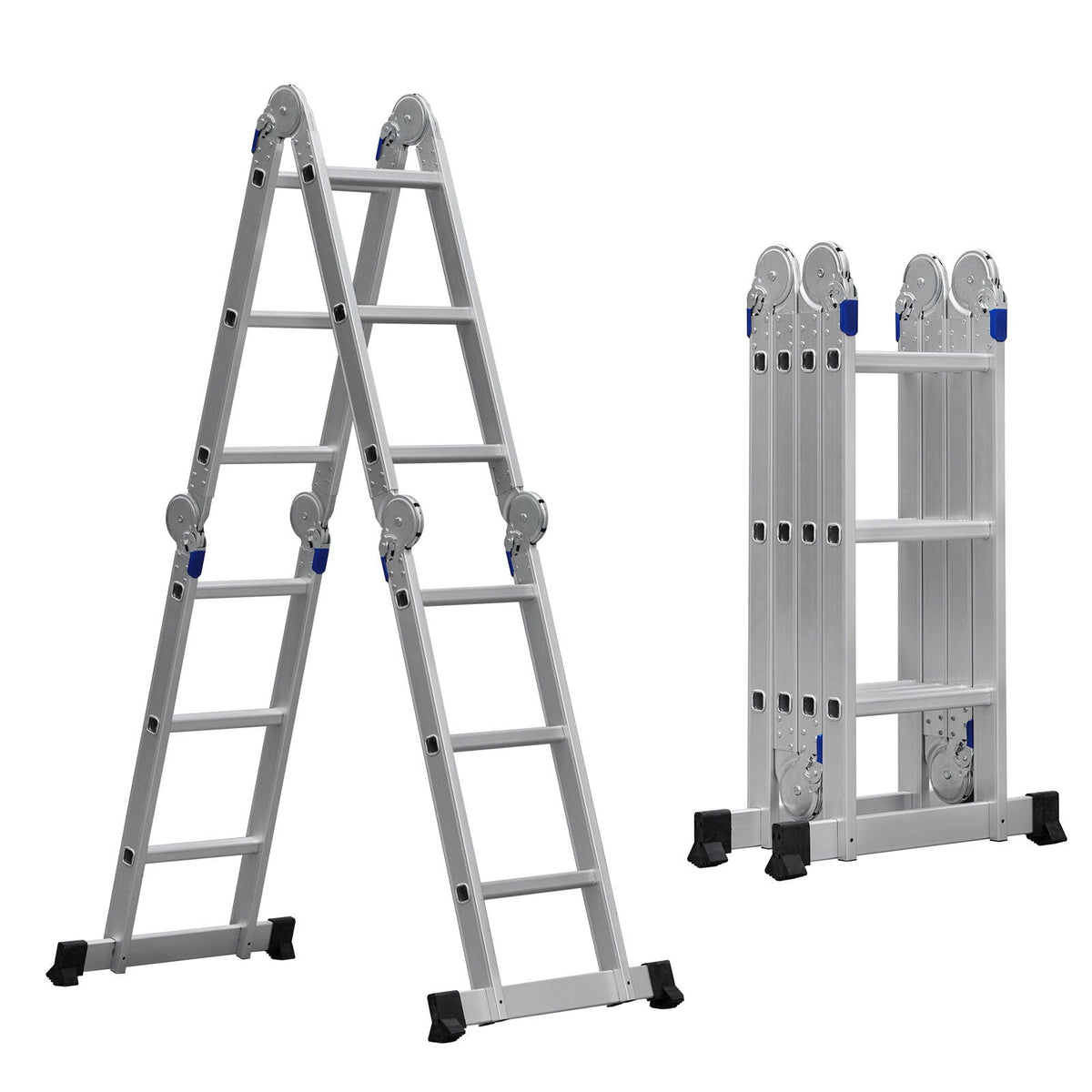 Samland 3.6M Multi-Purpose Aluminium Ladder  - 4 X 3 Rungs-LA303