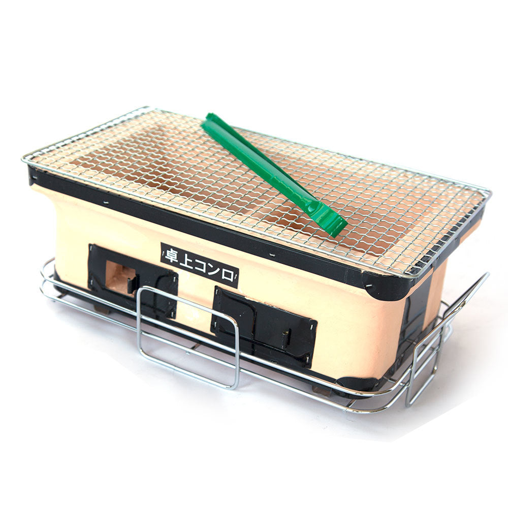 Samland JAPANESE KOREAN CERAMIC HIBACHI BBQ TABLE GRILL