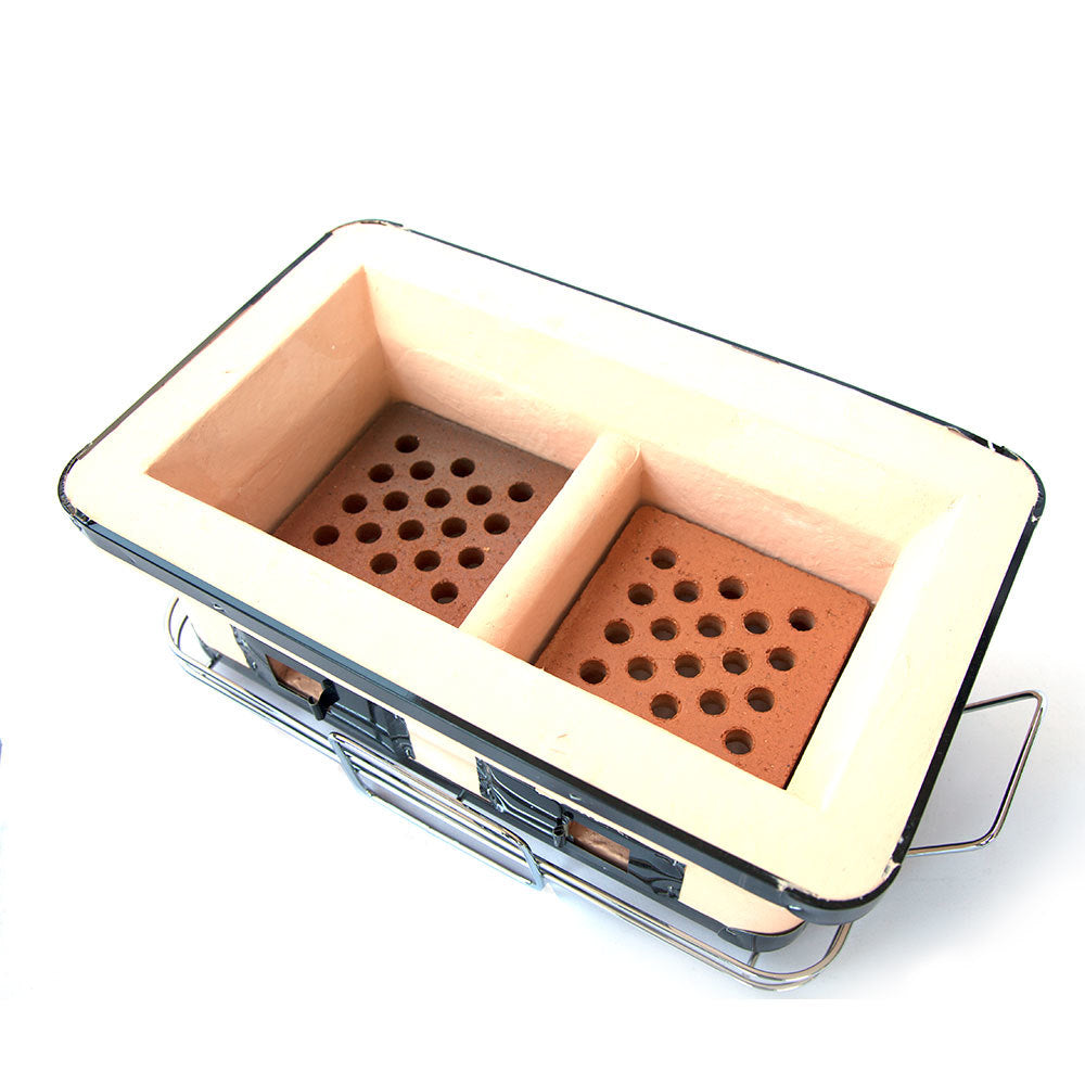 Samland JAPANESE KOREAN CERAMIC HIBACHI BBQ TABLE GRILL