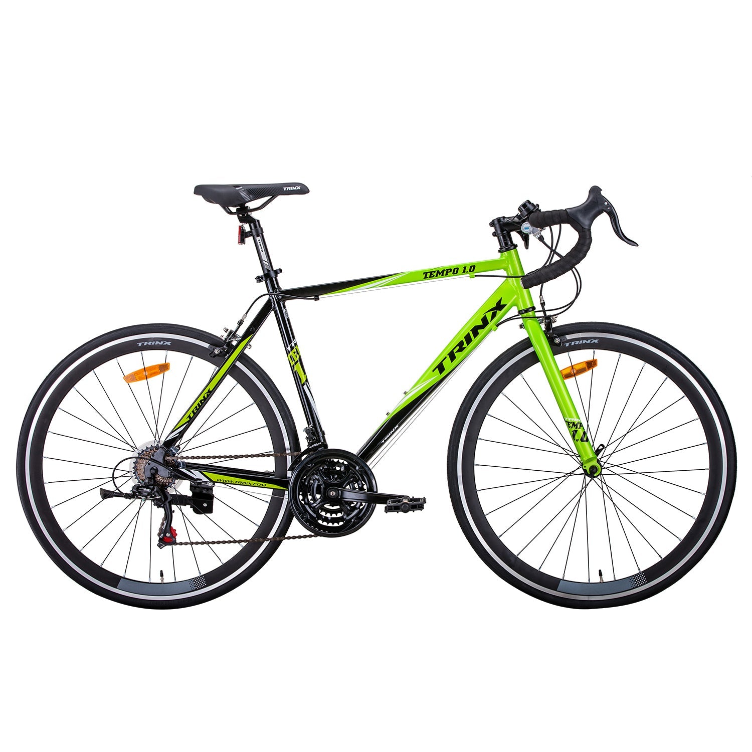 Samland 700C ROAD BIKE TEMPO1.0 SHIMANO 21 SPEED RACING BICYCLE 59CM GREEN/BLACK