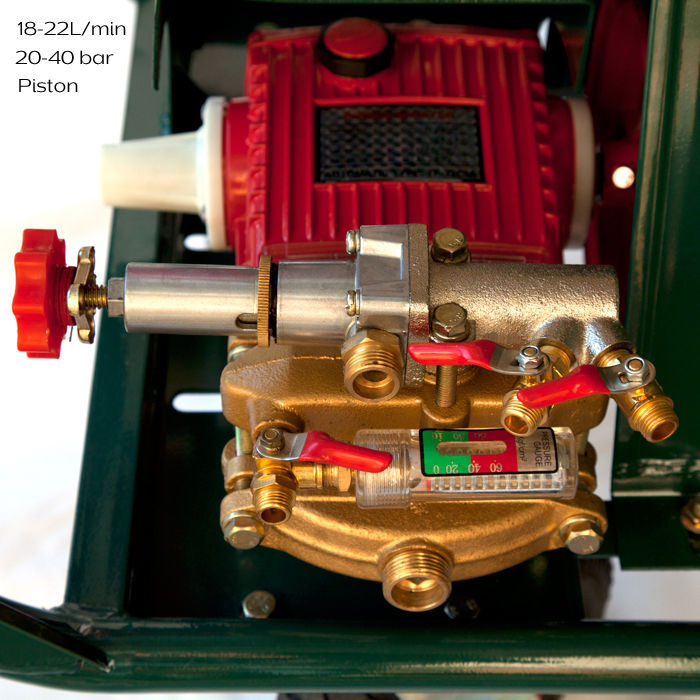 Samland 5.5HP POWER SPRAYER FOR FARM WEED OR PEST CONTROL FIELD SPRAY 120L TANK TRAILER