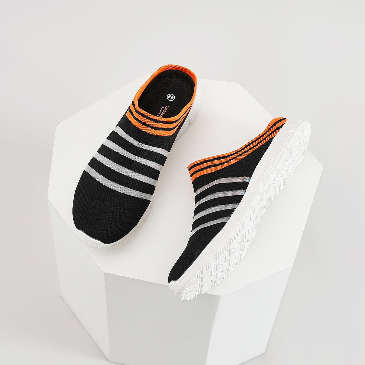 MEN'S BIRD'S NEST HALF-SANDALS  4555 - MEN - Orange / AUS Ladies11/Men9/EU43/26.5cm