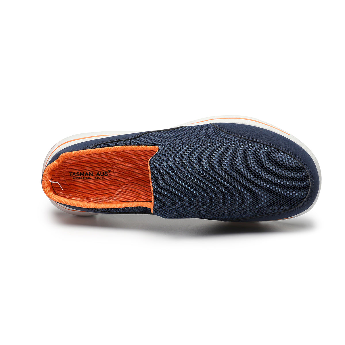 LIGHTWEIGHT UNISEX HALF-SLIPPERS 4558 - MEN - Orange / AUS Ladies10/Men8/EU42/26cm
