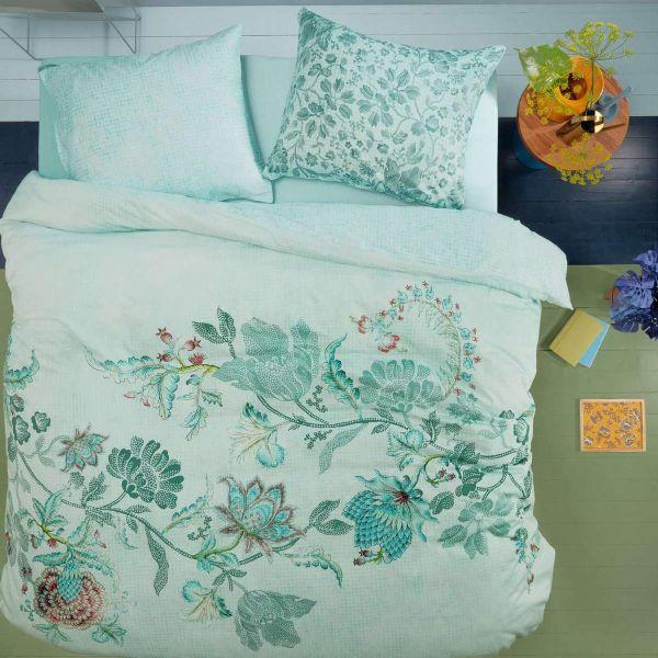 City Sits Oilily Cotton Sateen Green Quilt Cover Sets by Bedding House Queen