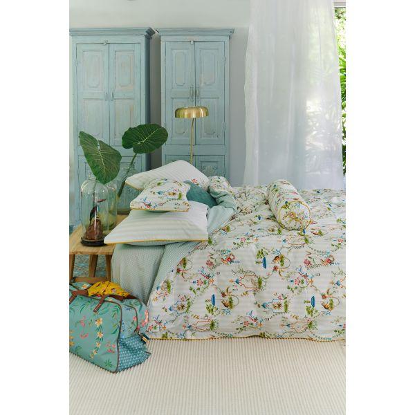 Singerie Double Cotton White Quilt Cover Set By Pip Studio