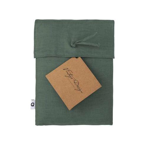 Hemp Sea Green Quilt Cover by Vintage Design Homeware King