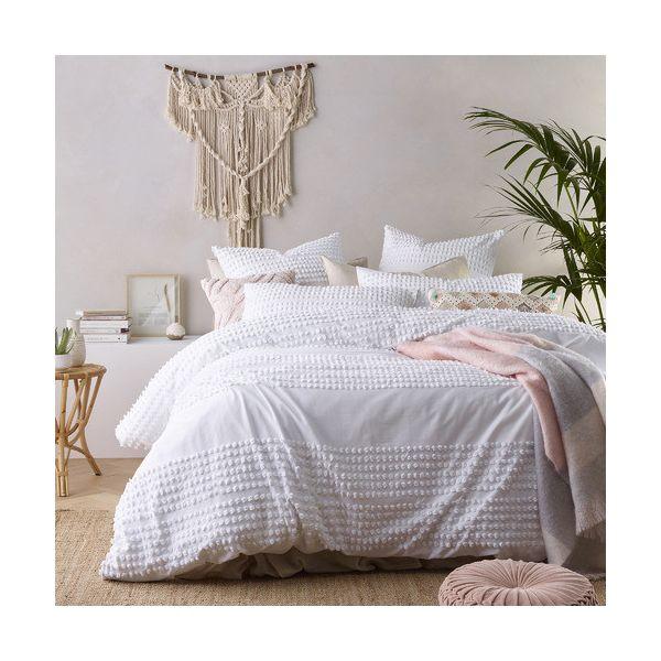 Betty White Quilt Cover by Vintage Design Homeware Queen