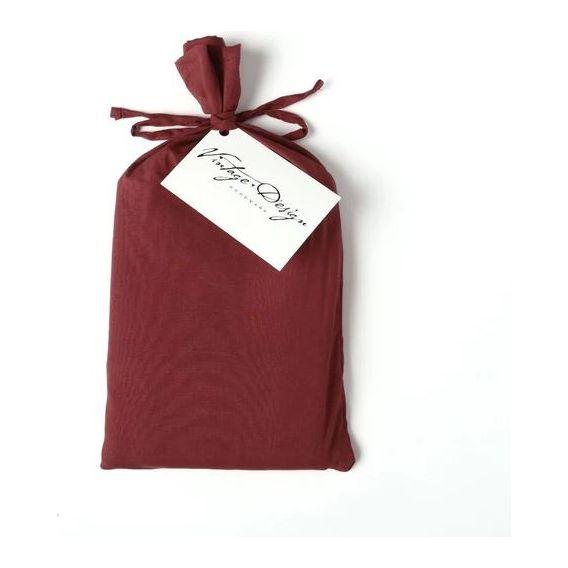 Cotton Velvet Rouge Quilt Cover by Vintage Design Homeware King