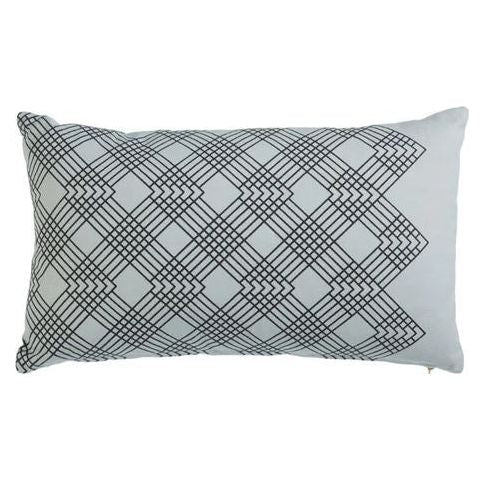 Valence Cotton Grey Cushion by Bedding House