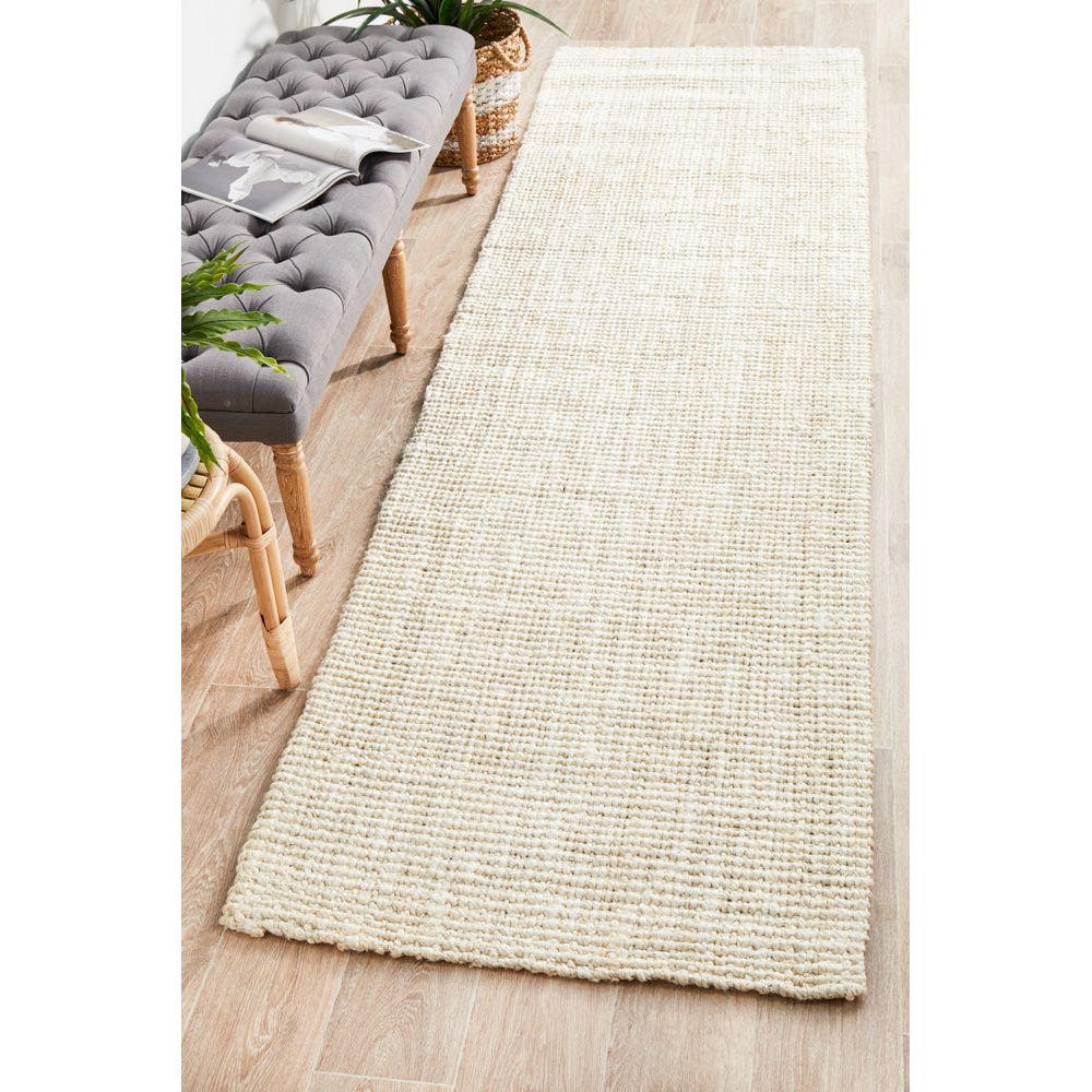 Atrium Barker Bleach Runner by Rug Culture - 400X80CM