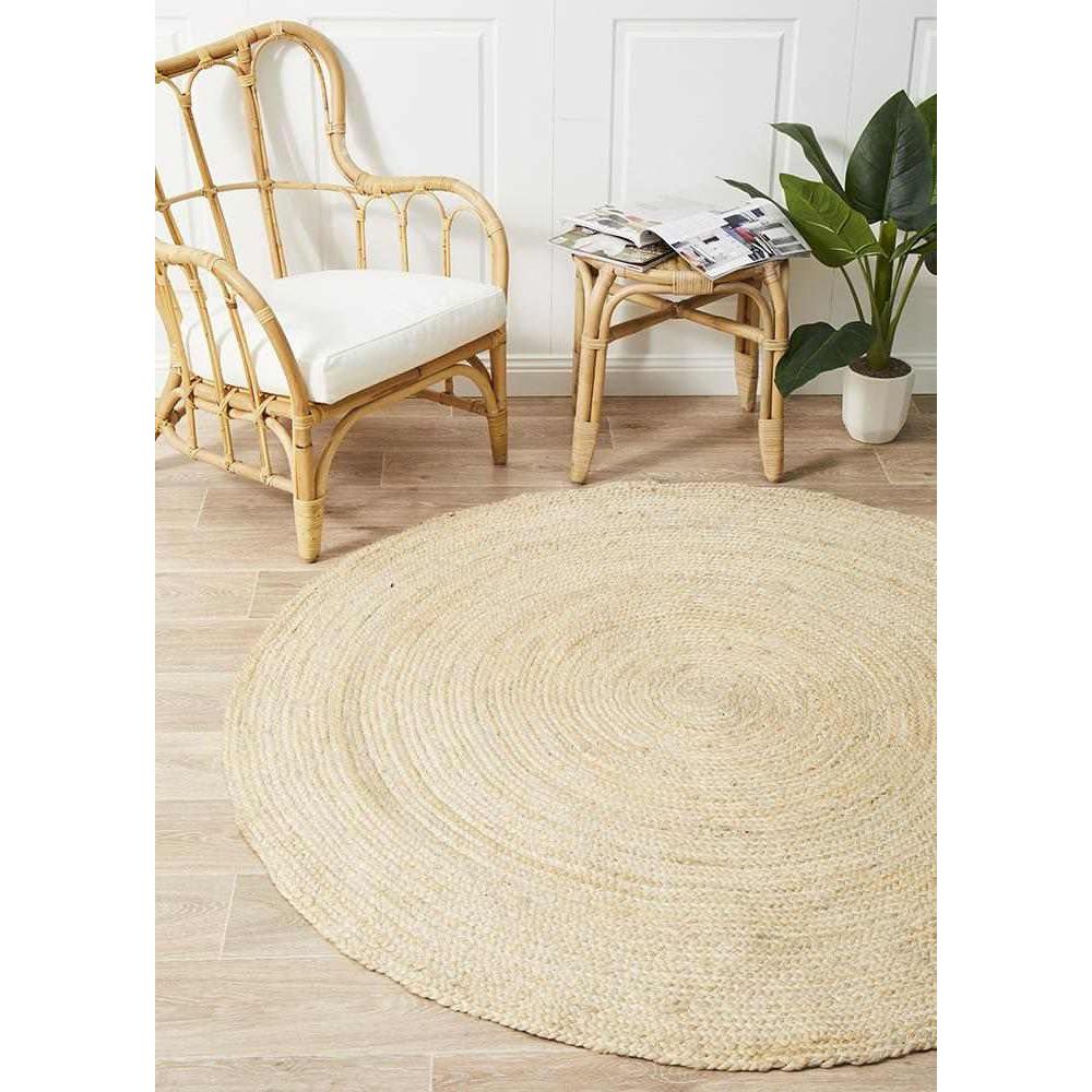 Atrium Polo Bleach By Rug Culture - 120X120cm ROUND